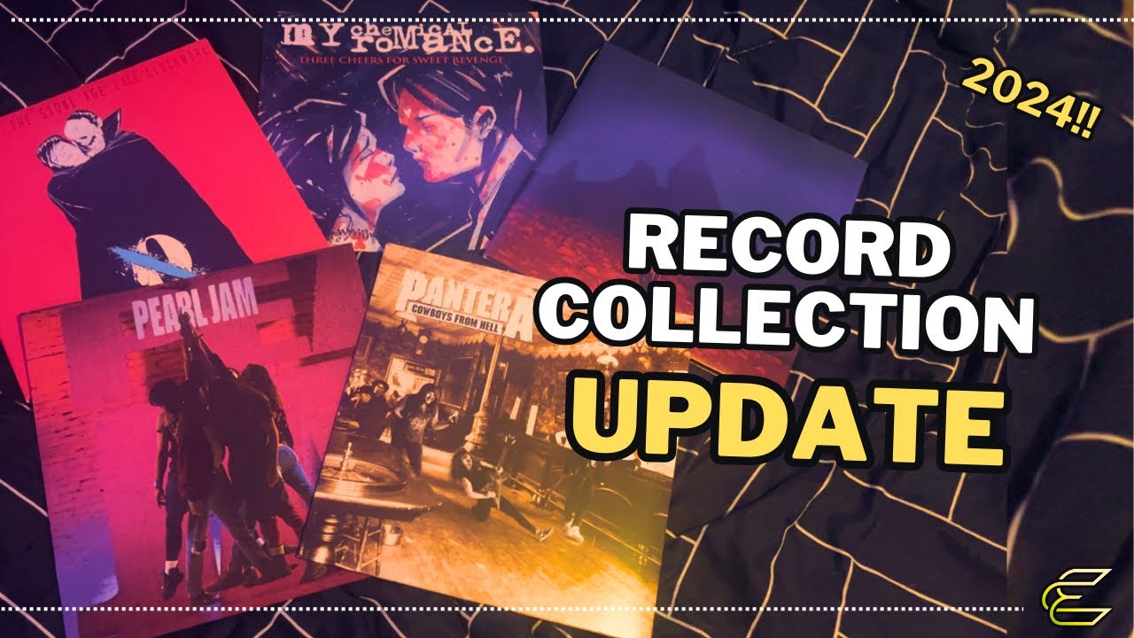 My Vinyl Record Collection (2024 UPDATE) - YouTube