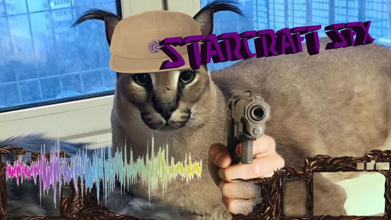 Scythenocte МемCraft 5. Floppa was dubbed with Starcraft SFX. Флоппа не любит стимпак.