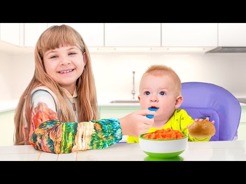 Diana dan Roma - cerita keluarga yang lucu untuk anak-anak