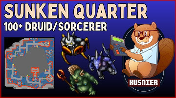 Sunken Quarter Quaras Yalahar | 100+ Mage (Druid/Sorcerer) | Tibia