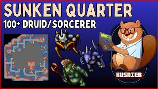 Sunken Quarter Quaras Yalahar | 100+ Mage (Druid/Sorcerer) | Tibia
