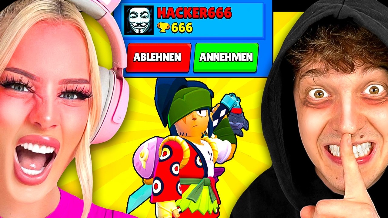 Ich PRANKE sie als HACKER in BRAWL STARS und es GEHT SCHIEF...