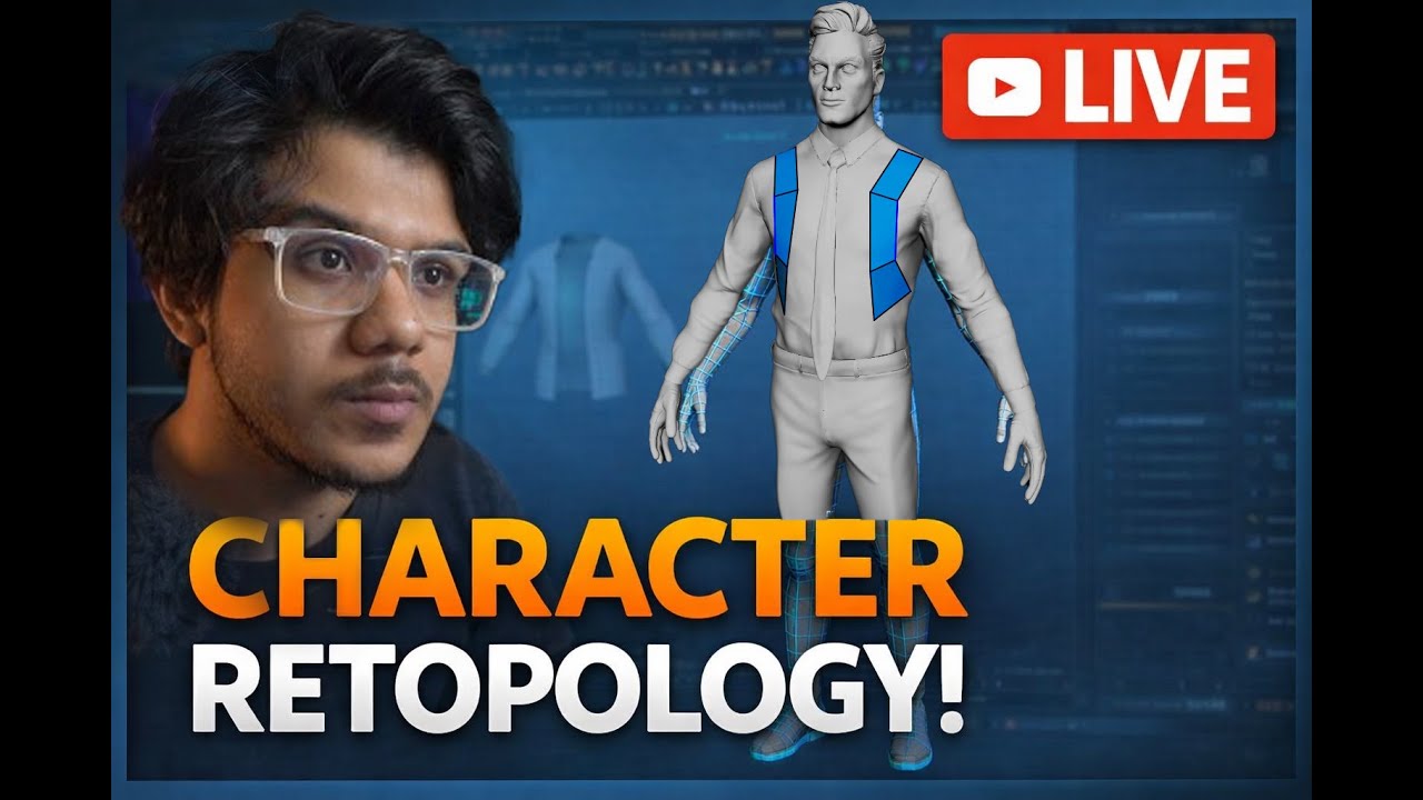3D Artist Live | Topology for Stylized Character 3