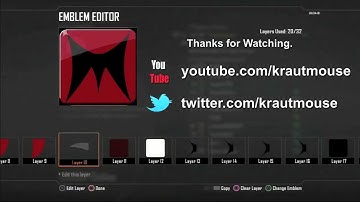 Best Machinima Logo Emblem (Black Ops 2)