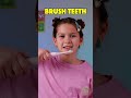 🦷 Brush Like a Pro: Upper, Lower, and All Around! 🏆😁 #Shorts #FunHack