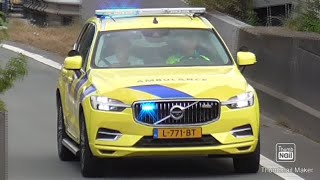 Rijopleiding Huisarts 12-526 Met Spoed Onderweg In Nieuwegein -