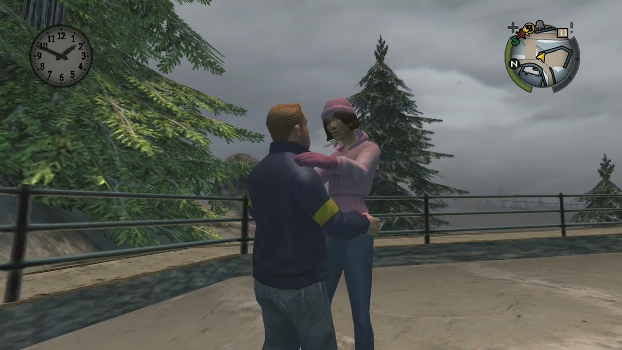 Bully (Xbox One) Kissing Pinky During Chapter 3