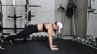 Rhidiculous Fitness Plank Front Raises