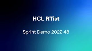 HCL RTist - Sprint Demo 2022.48 - 2. TC Editor Context Menu Improvements