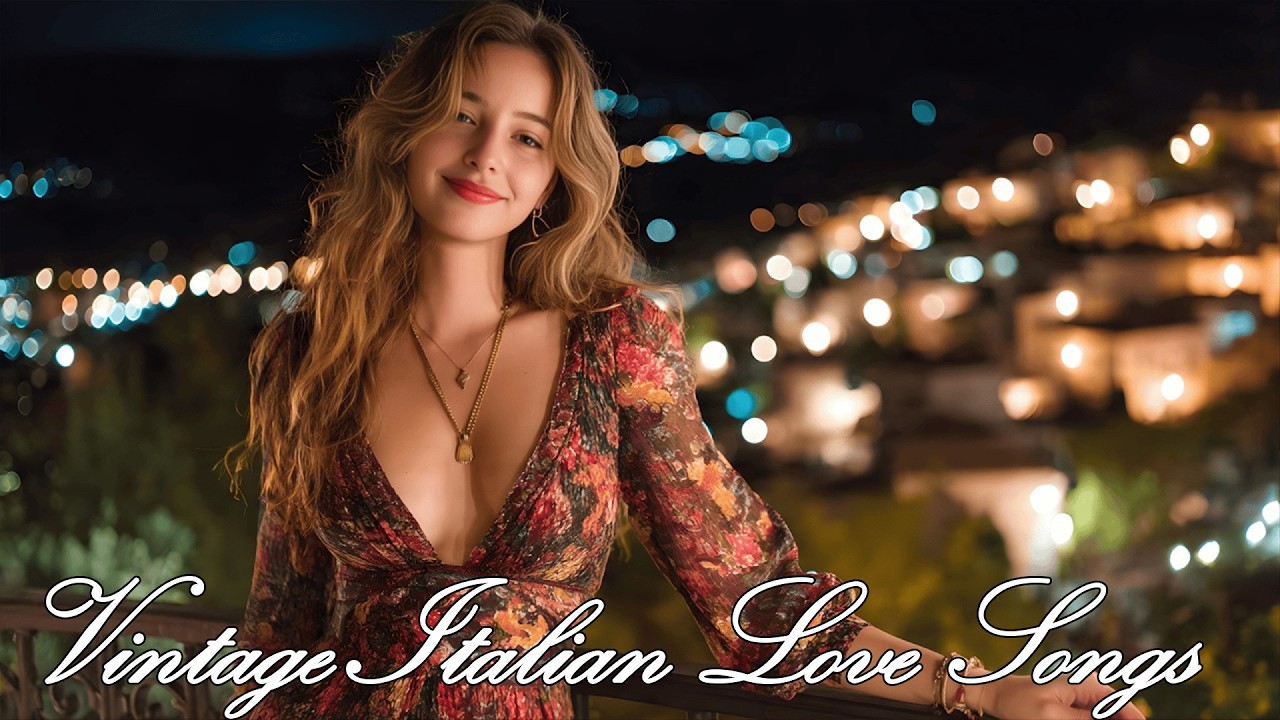 La Notte Blu di Positano ❤️ A Classic Italian  romantic love song on the Italian coast in the 1960s