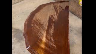 I Ruined This Walnut Table Finish… Here’s How I Fixed It | Furniture Refinishing