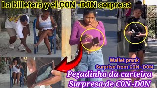 El billetera y el C0N -D0N sorpresa /Pegadinha a carteira Surpresa de C0N -D0N/Wallet prank Surprise