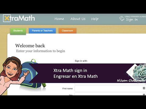 Xtra Math sign in