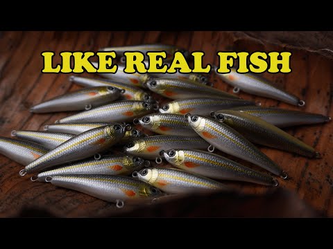 AMAZING HANDCRAFT!!! MAKING SMALL FISH MINNOW - LURE MAKING @gogorifishing