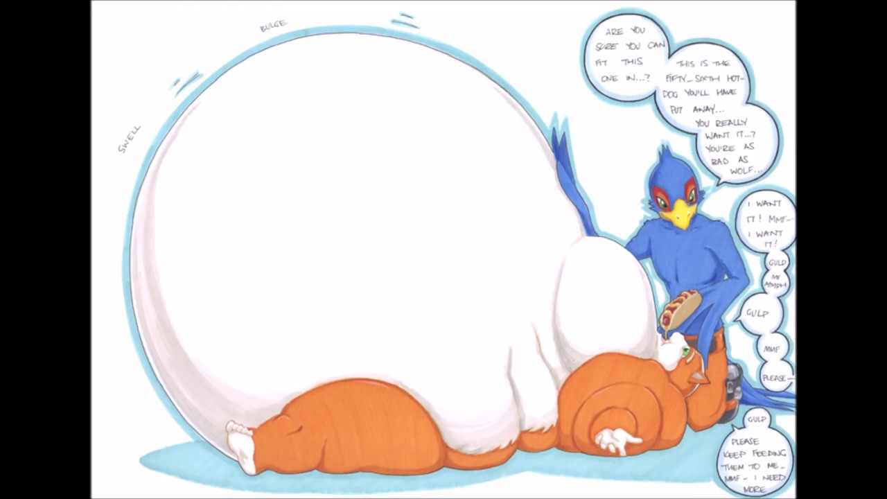 Fat Star Fox weight gain comic. 