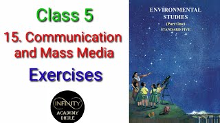 15 Communication and mass media | 5th EVS 1 Chapter 15 environmental studies 1