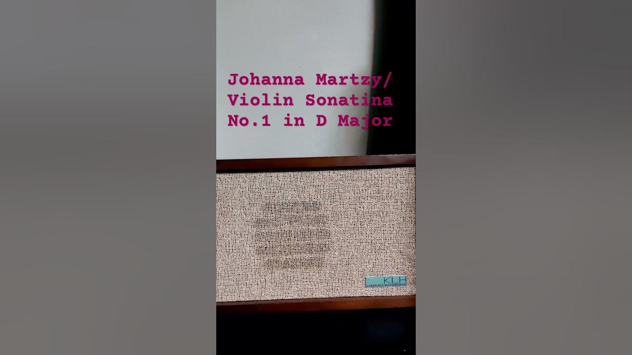 Johanna Martzy / Violin Sonatina No.1 in D Major #johannamartzy #violin #classic #piano Johanna Martzy / Violin Sonatina No.1 in D Major #johannamartzy #violin #classic #piano