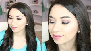 Soft Rosy Plum Summer Makeup Tutorial | Urban Decay Naked 3 Palette screenshot 5