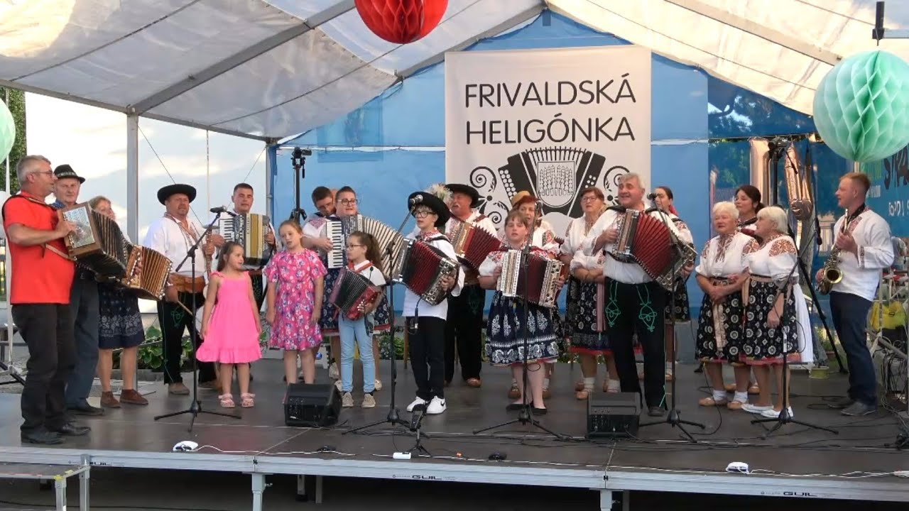 Frivaldská heligónka 2025 - Spoločné vystúpenie heligonkárov