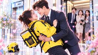 CEO Never Smiled—Until Clumsy Delivery Girl Bumped Into Him, He Smiled And Stole Her First Kiss!