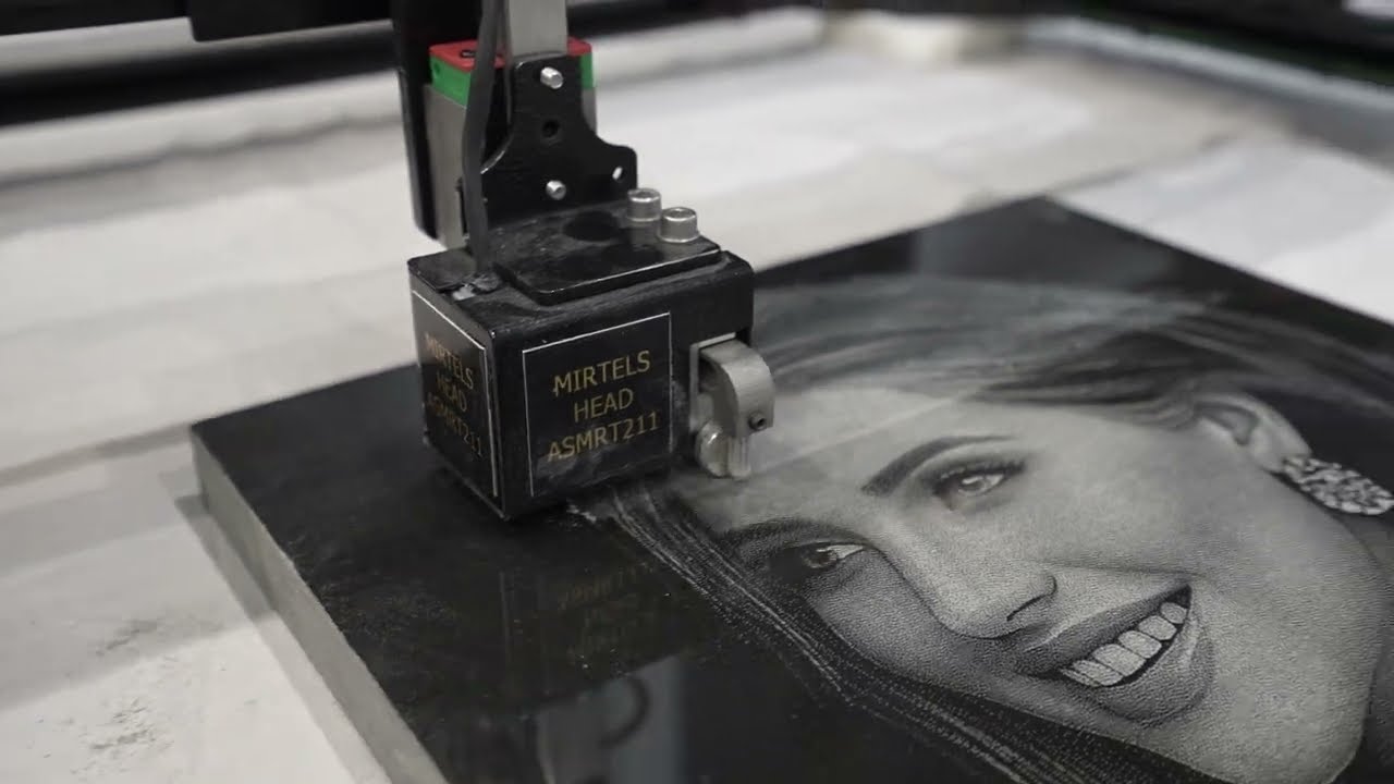 Engraving Machine for Headstone