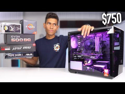 Best $750 Gaming PC Build Guide - RX 580 Ryzen 5 2600 (w/ Benchmarks)