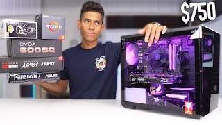 Best $750 Gaming PC Build Guide  RX 580 Ryzen 5 2600 (w/ Benchmarks)