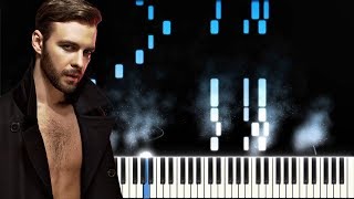 Макс Барских - Неслучайно | Как играть на пианино