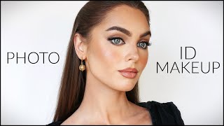 PASSPORT PHOTO MAKEUP TUTORIAL! avoid (another) tragic id photo for 10 years🥲
