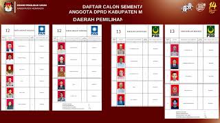 Daftar Calon Sementara (DCS) Bakal Calon Anggota DPRD Kabupaten Merangin Pemilu 2024