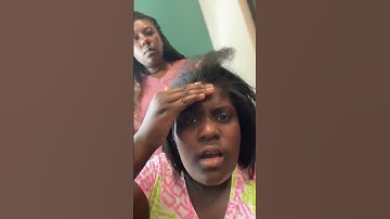 Thumbnail of I’m getting my silk PRESS 💜#shorts  #fypシ゚viral #silkpress #mom #blackgirlmagic