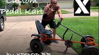 Pedal Go Kart Custom Rebuild for Mike Mireles by XPROD BB