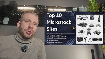 The Top 10 Microstock Agencies if you want to start in 2025 as a Microstock Contributor