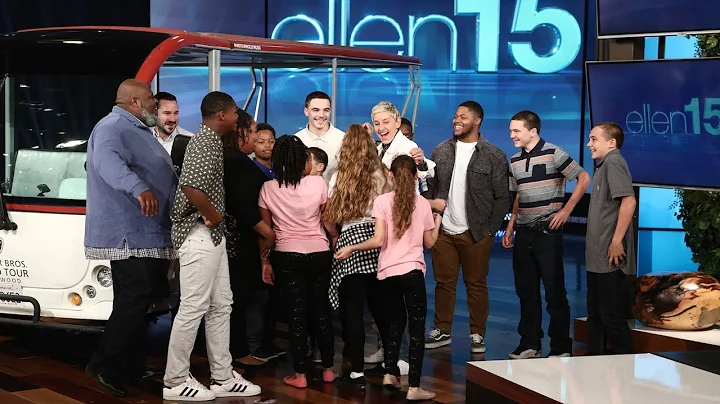 Ellen Surprises the Amazing Sanders Family