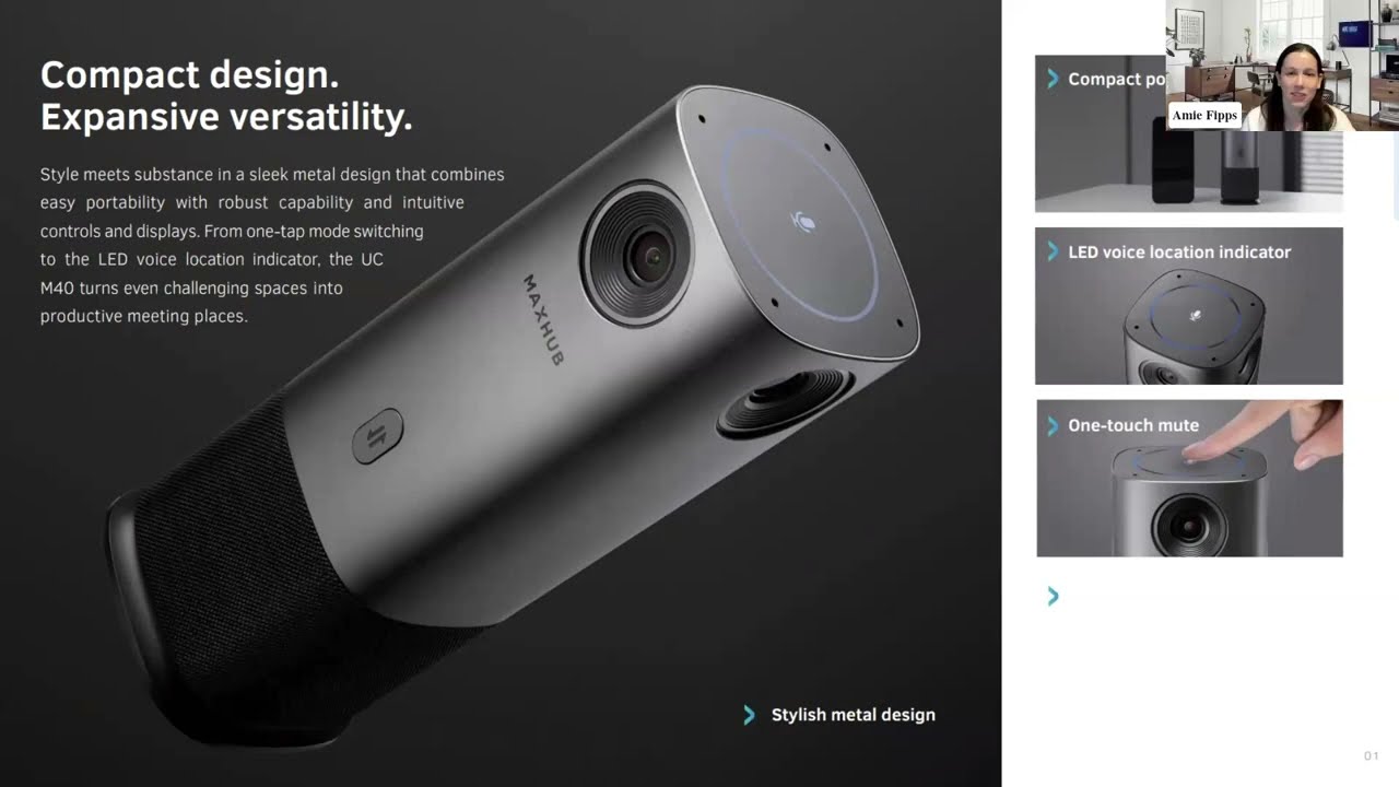 MAXHUB Webinar M40 & M31: A Different Way to Huddle Webinar - Jan 13 2023