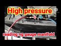 High pressure reading ng gauge manifold sa car aircon