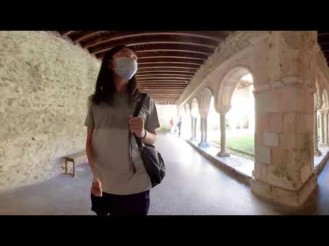 [360°VR] Walking around Saint Lizier | France