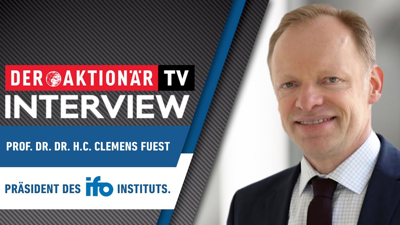  New  Prof. Clemens Fuest: ifo Index steigt - welche Folgen hat der Ukraine-Konflikt?
