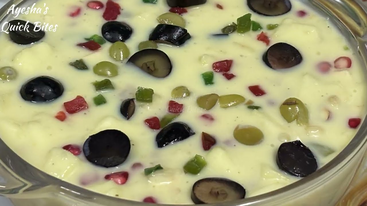 Simple & Easy Dessert I Fruit Custard Recipe | Ayesha’s Quick Bites