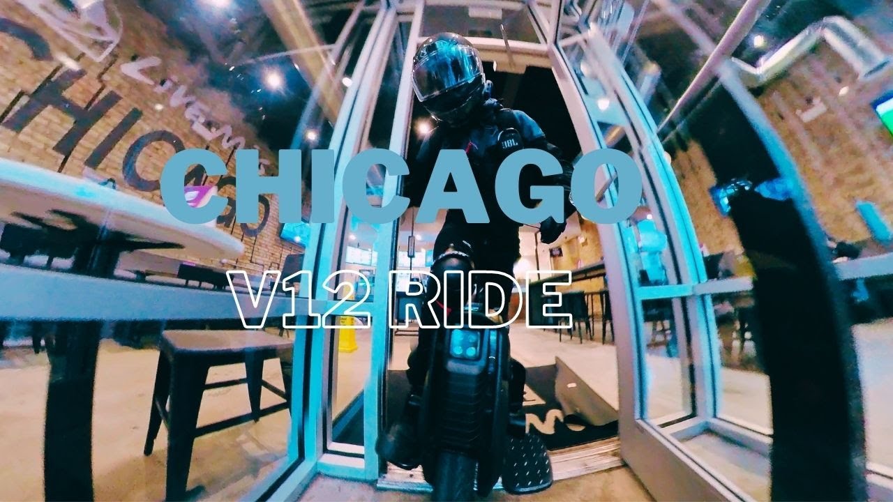 First ride with Inmotion V12 | Chicago - YouTube