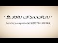 Entremares - Te amo en silencio