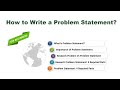 What is Problem Statement | Example