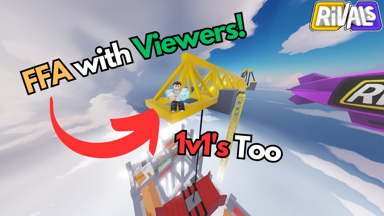LIVE 🔴 Roblox Rivals [FFA & 1V1] - YouTube