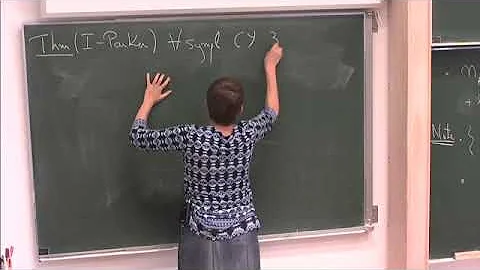 Prof. Eleny  Ionel | The Gopakumar-Vafa conjecture for symplectic manifolds