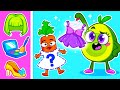 Pajama Party with Friends 🦄👑 Little Princesses Song  || More Funny Stories for Kids
