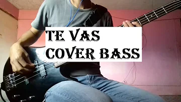 Te  vas - Los perdidos de sinaloa (cover bass)