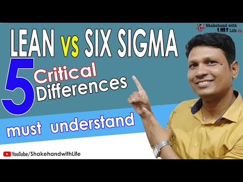 How Lean Is Different From Six Sigma | 5 Key Differences between Lean & 6Sigma | ShakehandwithLife