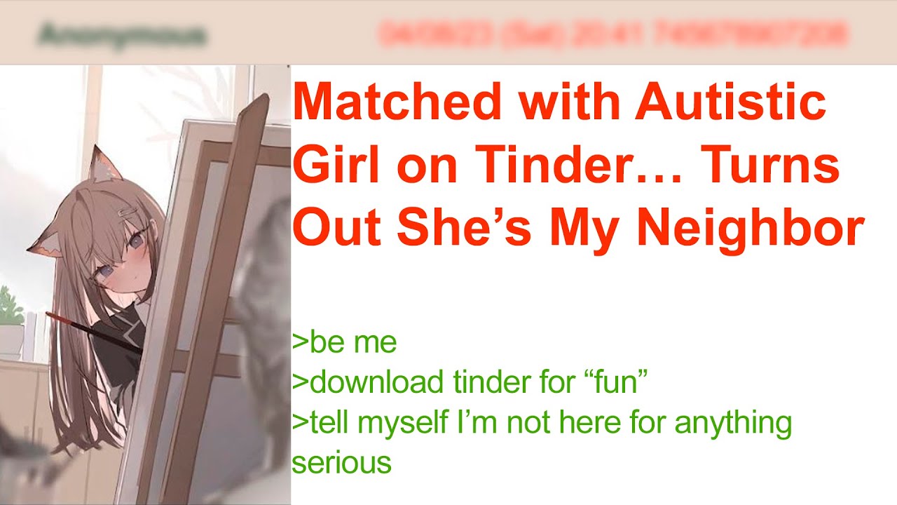 Познакомился с девушкой с аутизмом в Тиндере… Оказалось, она моя соседка | Истории в формате Gree...