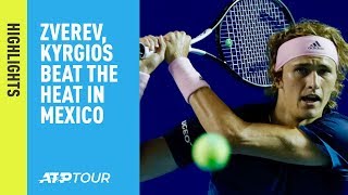 Highlights: Zverev, Kyrgios, Isner, Norrie Into Acapulco 2019 Semi-finals(, 2019-03-01T09:53:06.000Z)
