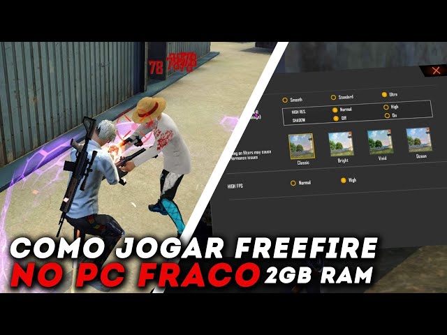 Como jogar Free Fire em PC fraco! - Liga dos Games